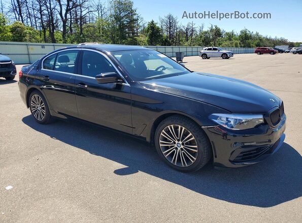 WBAJA9C58KB388466 2019 BMW 5 SERIES Black წინა მარჯვენა