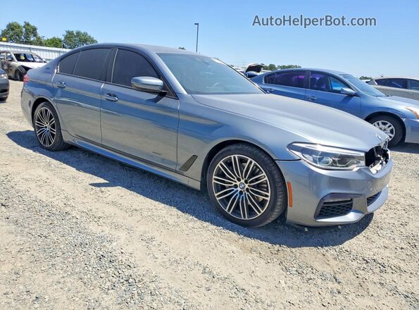 WBAJA9C58KB399130 2019 BMW 5 SERIES Gray 