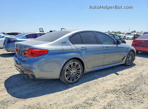 WBAJA9C58KB399130 2019 BMW 5 SERIES Gray 
