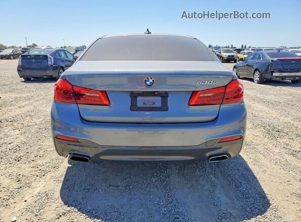 WBAJA9C58KB399130 2019 BMW 5 SERIES Gray 