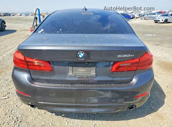 WBAJA9C59JB033062 2018 BMW 5 SERIES Черный Вид сзади