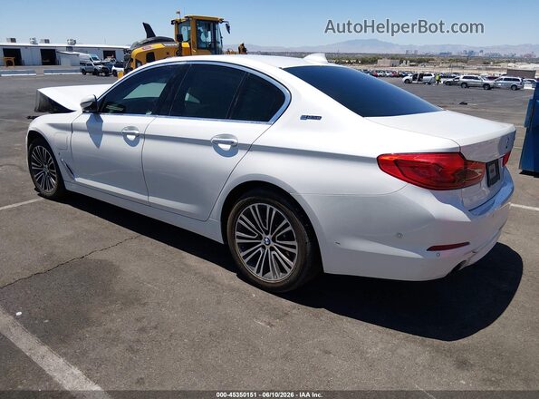 WBAJA9C59JB251874 2018 BMW 5 SERIES White Tył lewy