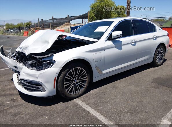 WBAJA9C59JB251874 2018 BMW 5 SERIES White Przód lewy