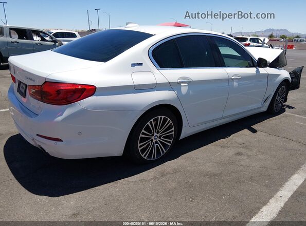 WBAJA9C59JB251874 2018 BMW 5 SERIES White Tył prawy