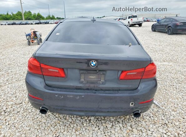 WBAJA9C59JB252880 2018 BMW 5 SERIES Black Rear view