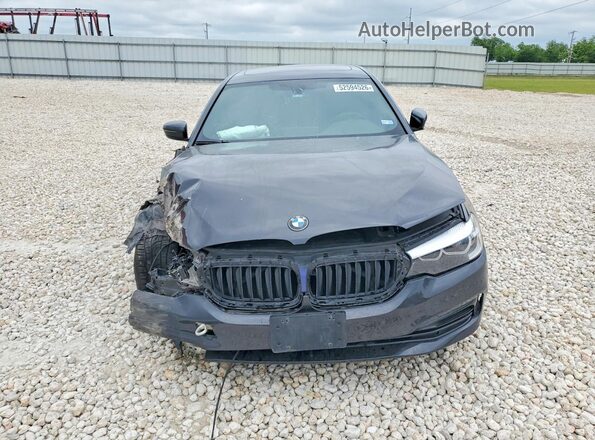 WBAJA9C59JB252880 2018 BMW 5 SERIES Black Front view