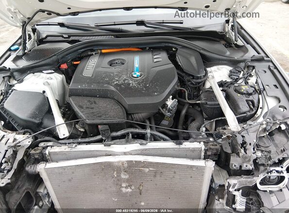 WBAJA9C59JB253303 2018 BMW 5 SERIES White Vista trasera