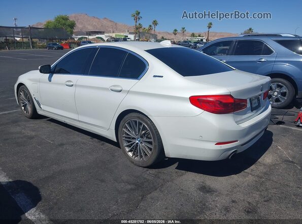 WBAJA9C59KB391859 2019 BMW 5 SERIES White Rear left