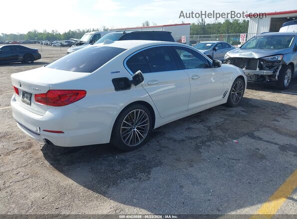 WBAJB1C50JB085663 2018 BMW 5 SERIES White უკანა მარჯვენა