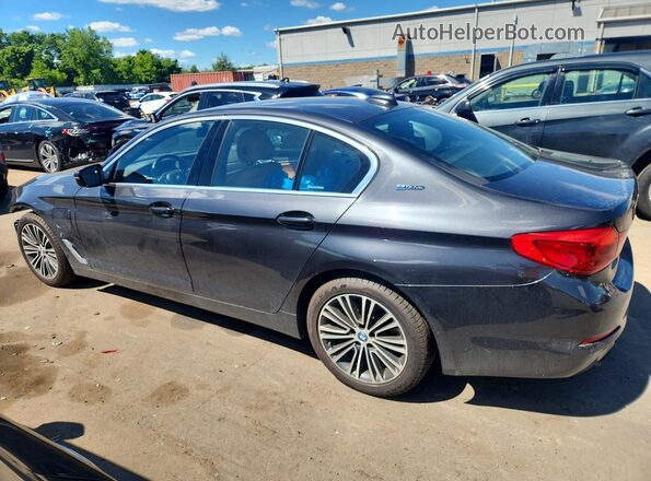 WBAJB1C50KB376827 2019 BMW 5 SERIES Charcoal 