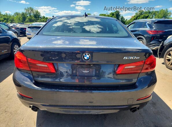 WBAJB1C50KB376827 2019 BMW 5 SERIES Charcoal 