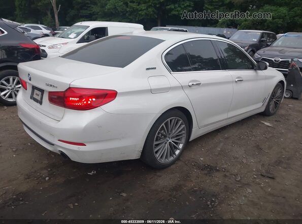 WBAJB1C52JB084062 2018 BMW 5 SERIES Белый Задняя правая четверть