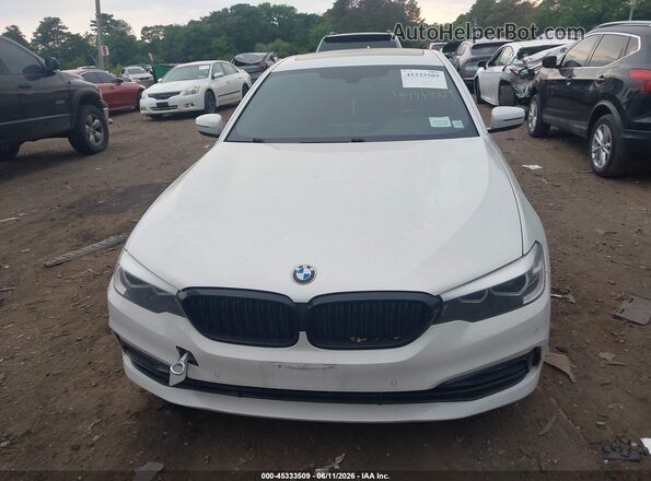 WBAJB1C52JB084062 2018 BMW 5 SERIES Белый Вид щитка приборов