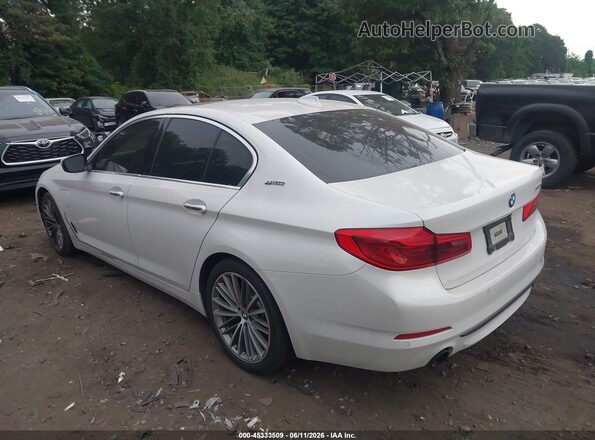 WBAJB1C52JB084062 2018 BMW 5 SERIES Белый Панорамный вид салона 360°