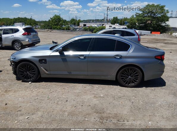 WBAJB1C54KB376698 2019 BMW 5 SERIES Gray Սալոնի 360 աստիճան տեսք
