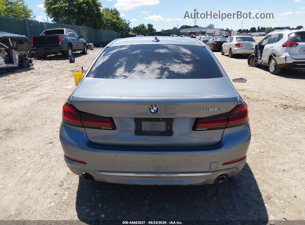 WBAJB1C54KB376698 2019 BMW 5 SERIES Gray 