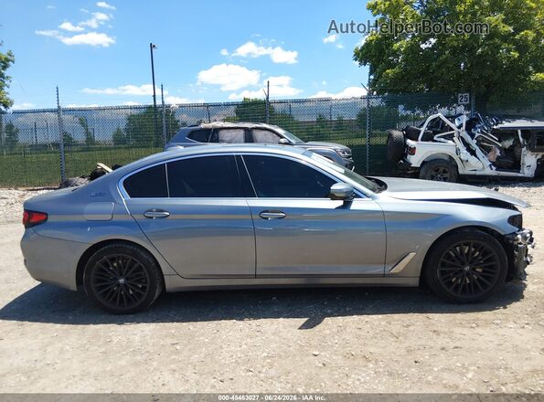WBAJB1C54KB376698 2019 BMW 5 SERIES Gray Սալոնի հետևի տեսք