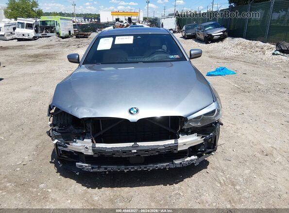 WBAJB1C54KB376698 2019 BMW 5 SERIES Gray Սարքավորումների վահանակի տեսք