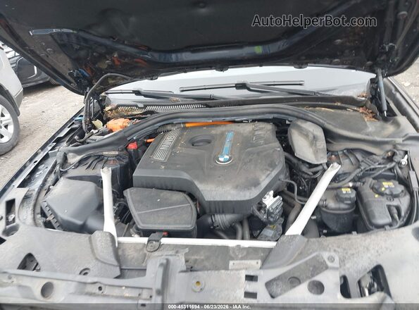 WBAJB1C55JB085206 2018 BMW 5 SERIES Blue Widok z tyłu