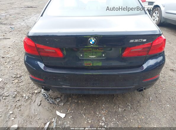WBAJB1C55JB085206 2018 BMW 5 SERIES Blue 