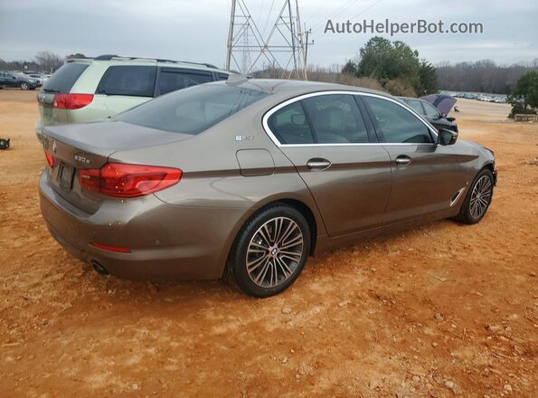 WBAJB1C58JB374757 2018 BMW 5 SERIES Green Задня права чверть