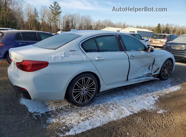 WBAJB1C58JG623321 2018 BMW 5 SERIES White უკანა მარჯვენა