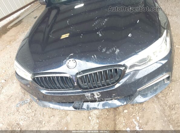 WBAJB9C52JB286821 2018 BMW 5 SERIES Black წინა ხედი