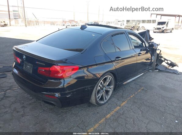 WBAJB9C52KB464485 2019 BMW 5 SERIES Black უკანა მარჯვენა