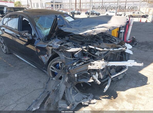 WBAJB9C52KB464485 2019 BMW 5 SERIES Black წინა ხედი