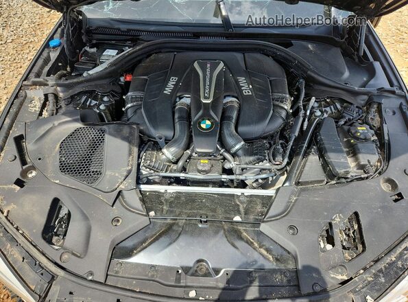 WBAJB9C54KB287745 2019 BMW M5 Black Սալոնի հետևի տեսք