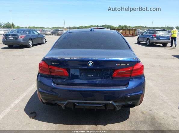 WBAJB9C56JB034845 2018 BMW 5 SERIES Blue 