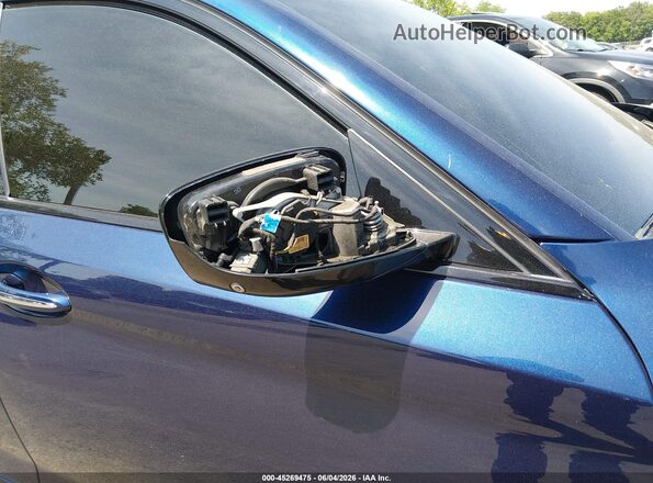 WBAJB9C56JB034845 2018 BMW 5 SERIES Blue წინა ხედი