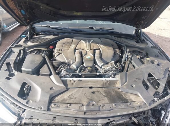 WBAJB9C56JG464040 2018 BMW 5 SERIES Черный Вид сзади