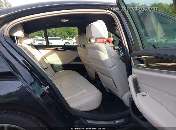 WBAJB9C56JG464040 2018 BMW 5 SERIES Черный Вид наклейки с VIN-кодом