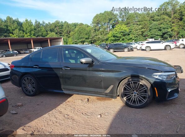 WBAJB9C56JG464040 2018 BMW 5 SERIES Черный Панорамный вид салона 360°