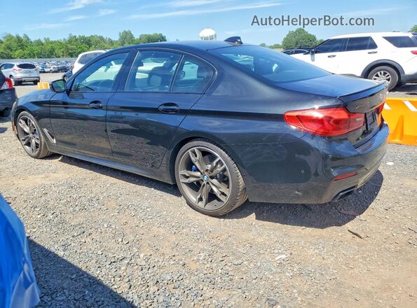 WBAJB9C56KB464392 2019 BMW M5 Черный Задняя левая четверть