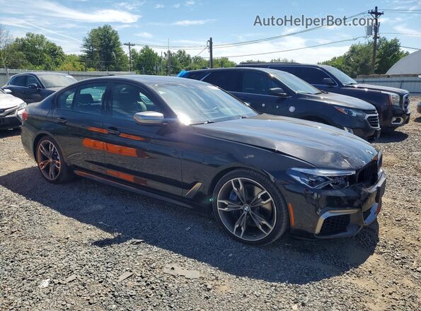 WBAJB9C56KB464392 2019 BMW M5 Черный Передняя правая четверть
