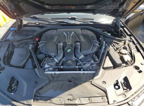 WBAJB9C56KB464392 2019 BMW M5 Черный Вид задней части салона