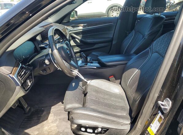 WBAJB9C56KB464392 2019 BMW M5 Черный Вид салона спереди