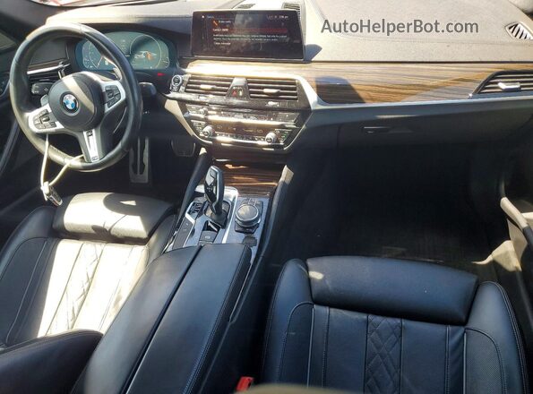 WBAJB9C56KB464392 2019 BMW M5 Черный Вид панели приборов