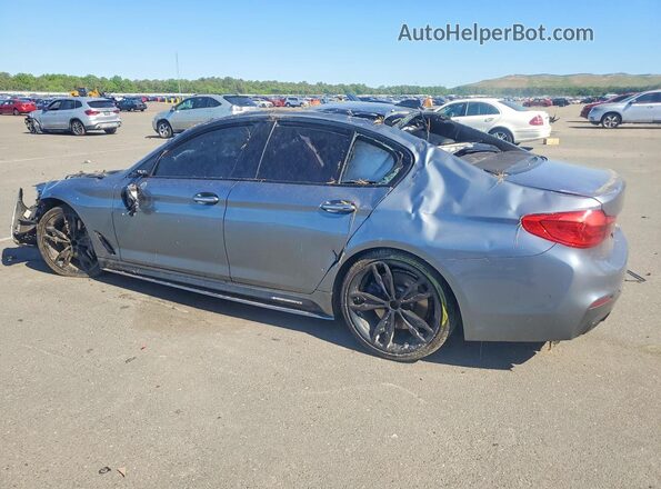 WBAJB9C57JB050200 2018 BMW M5 Silver უკანა მარცხენა