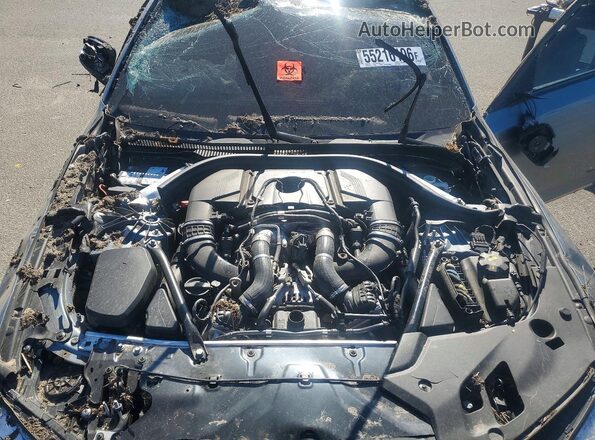 WBAJB9C57JB050200 2018 BMW M5 Silver უკანა სალონის ხედი