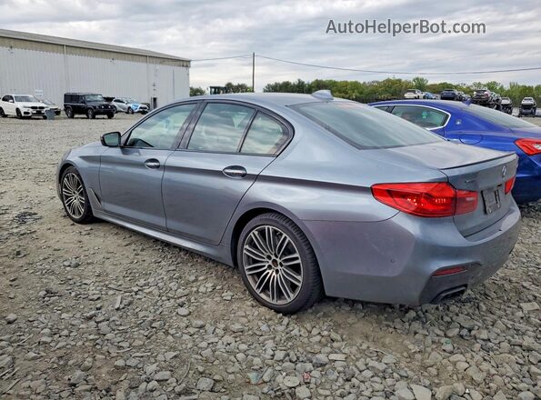 WBAJB9C58JB035026 2018 BMW M5 Серый Задняя левая четверть