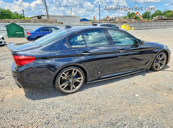 WBAJB9C58JB035348 2018 BMW M5 Black Задня права чверть