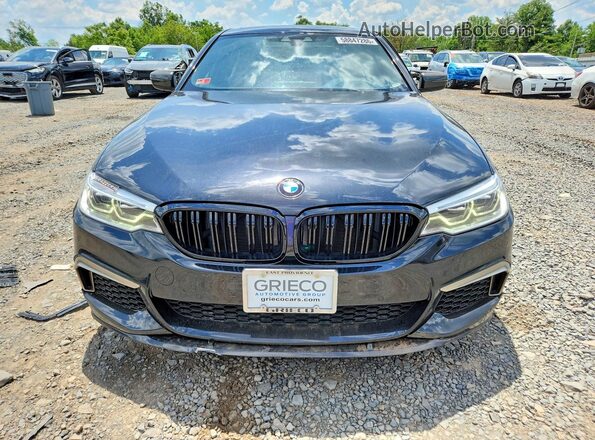 WBAJB9C58JB035348 2018 BMW M5 Black Вид спереду