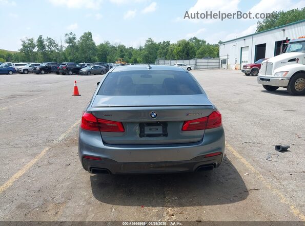 WBAJB9C5XJB036193 2018 BMW 5 SERIES Gray 