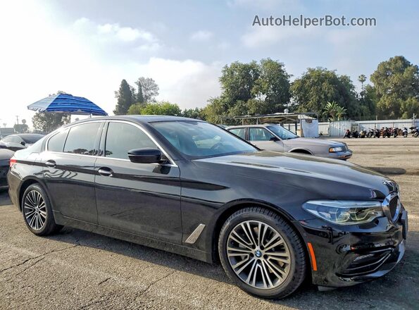 WBAJE5C32HG917112 2017 BMW 5 SERIES Black Delantero derecho