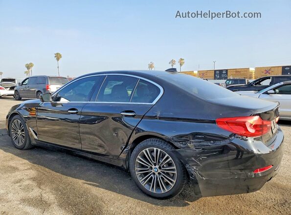 WBAJE5C32HG917112 2017 BMW 5 SERIES Black Trasero izquierdo