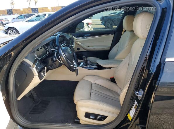 WBAJE5C32HG917112 2017 BMW 5 SERIES Black Vista interior delantera
