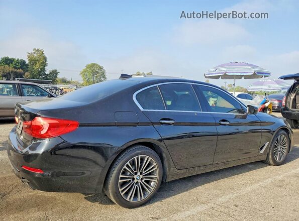WBAJE5C32HG917112 2017 BMW 5 SERIES Black Trasero derecho